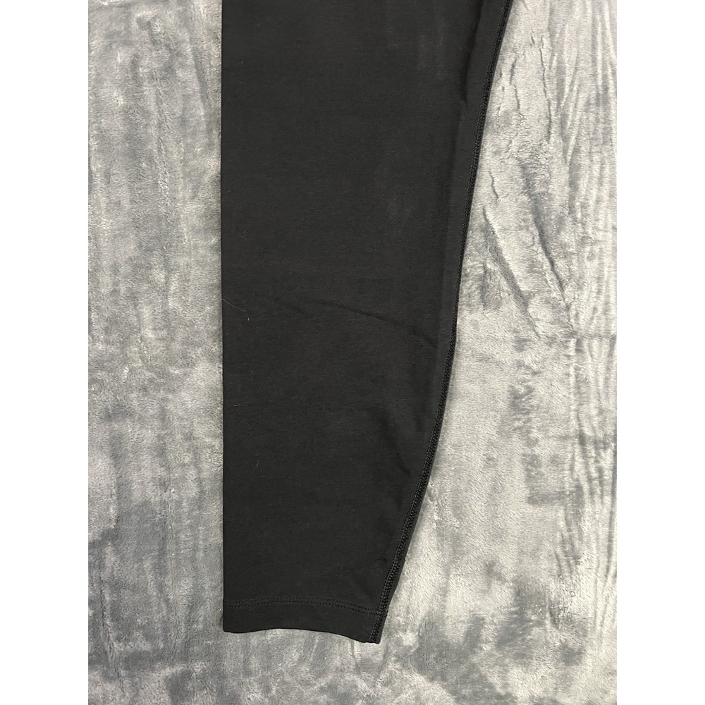 Nike Sportswear Women Ankle Leggings Black/White Logo XL Elastic Waist Stretch - Picture 8 of 15
